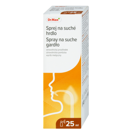 Dr.Max Sprej na suché hrdlo 25ml