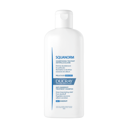 Ducray Squanorm šampón proti mastným lupinám Shampoo Oily Dandruff 200 ml