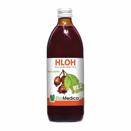 EkoMedica SK Hloh 100% šťava pitie 500 ml