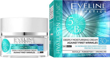 Eveline Bio Hyaluron 4D day+night cream 30+ - 50 ml