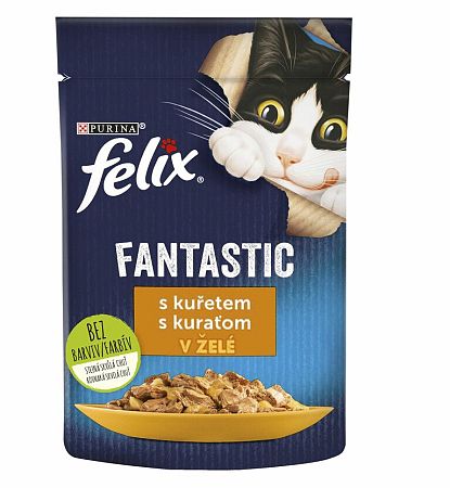 FELIX Fantastic kapsička 26x85g s kuraťom v želé