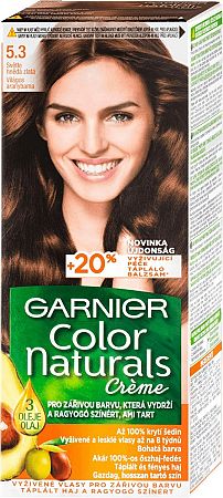 Garnier Color Naturals Créme 5,3 Natural Light Golden Brown 40 ml