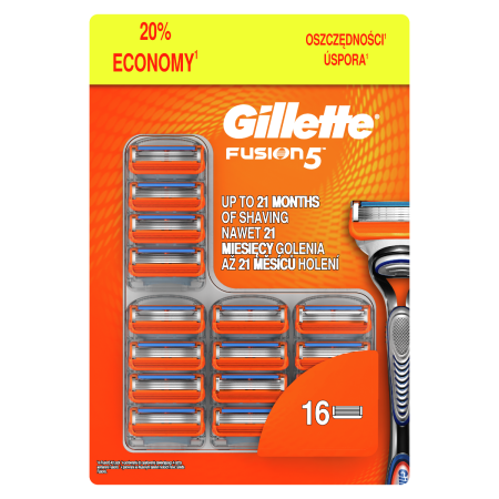 Gillette Fusion 16ks