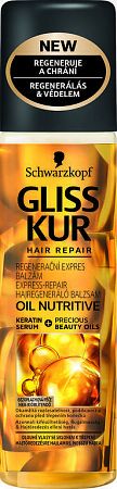 Gliss Kur Oil Nutritive regeneračný expres balzam 200 ml