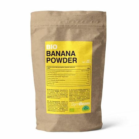 Gymbeam bio bananovy prášok 200 g banan