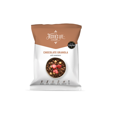 Hester's life Granola Extra Čokoládová 60 g