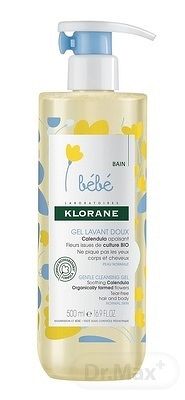 Klorane Bébé Jemný mycí gel s měsíčkem 500 ml