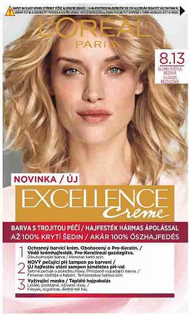 L´Oréal Paris Excellence Créme 8.13 Blond světlá béžová