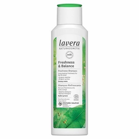 Lavera Freshness & Balance Prírodný šampón 250 ml