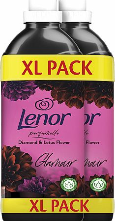 Lenor Aviváž 2x925ml, 74 praní Diamond Figs & Lotus Water