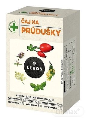 LEROS Čaj na průdušky 20 x 1,5 g