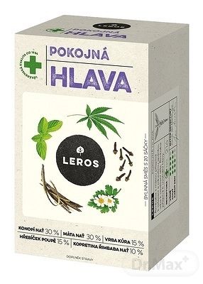 LEROS Pokojná hlava 20 x 1,5 g