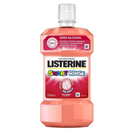 Listerine Smart Rinse Berry 500 ml