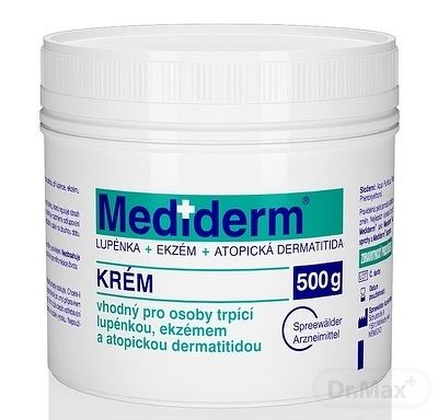 Mediderm Krém lupienka + ekzém + atopická dermatitída 500 g