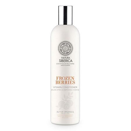 Natura Siberica Siberie Blanche vitamínový kondicionér Zamrznuté bobule 400 ml