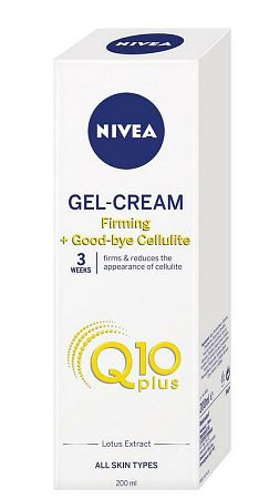 Nivea Q10 Plus spevňujúci gél proti celulitíde 200 ml