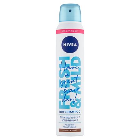 NIVEA Suchý šampón pre tmavé vlasy 200ml