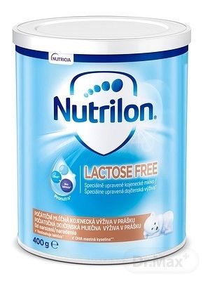 Nutricia 1 LACTOSE FREE 400 g