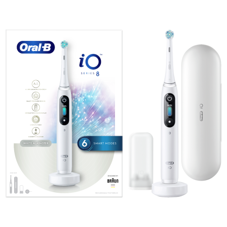 Oral-B iO Series 8 White Alabaster