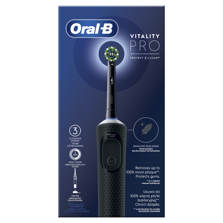 Oral B Vitality Pro Black Elektrická Zubná Kefka