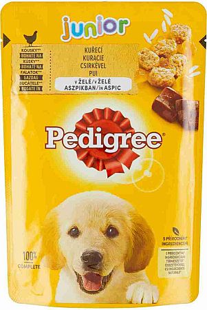 PEDIGREE Kapsička Junior Kuracie a ryža v želé 100g