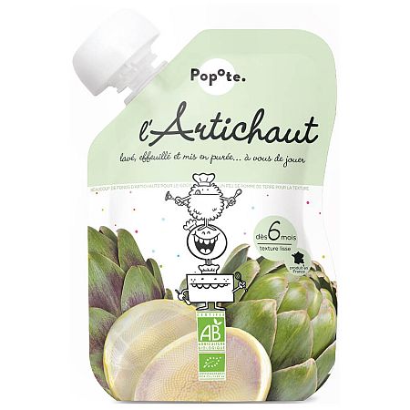 Popote Bébé Food Kapsička Popote Bio Artičok 120 g