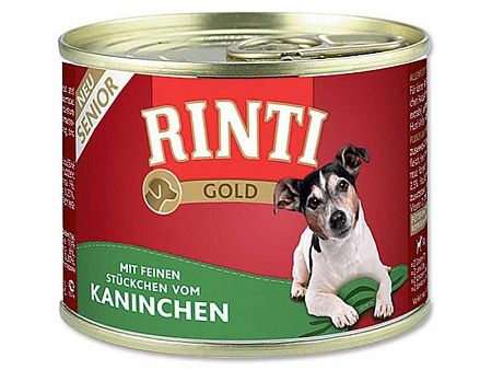 Rinti Gold Senior králík 185 g