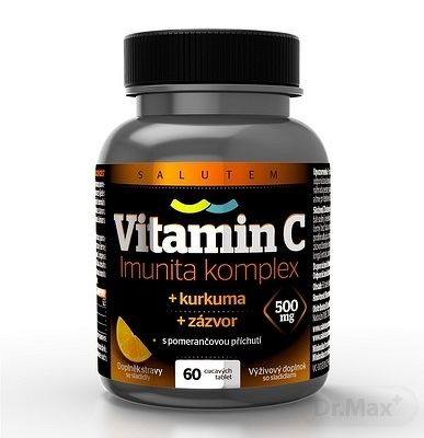 Salutem Vitamín C 500 mg Imunita komplex 60 kapsúl