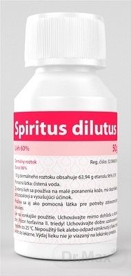 Spiritus dilutus sol.der.1 x 50 g