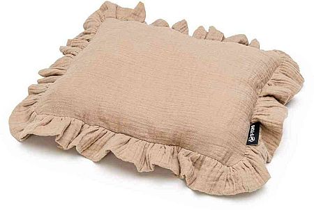 T-Tomi Muslin Pillow vankúš Beige 25x30