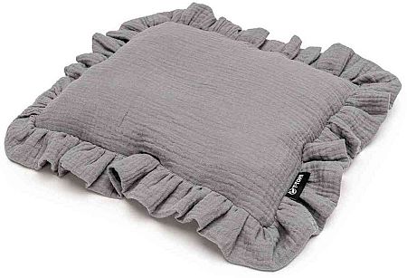 T-Tomi Muslin Pillow vankúš Grey 25x30