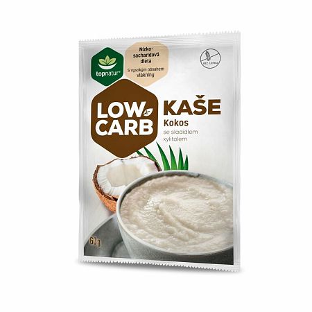 Topnatur LOW CARB kaše kokosová 60 g