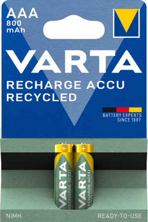 Varta Recycled AAA 800 mAh 2ks 56813 101 402