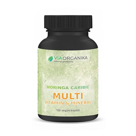 VIA ORGANIKA Moringa caribic MULTI VITAMIN-MINERAL 120 kapsúl