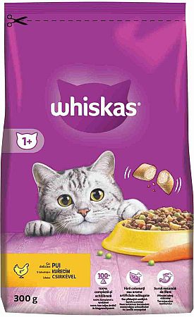 WHISKAS Granule s Kuracím 300g