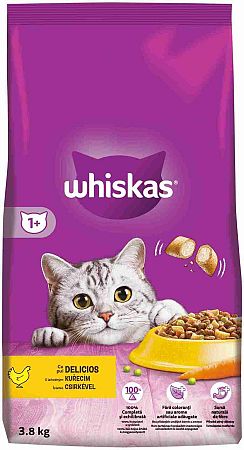 Whiskas kuracie 3,8 kg