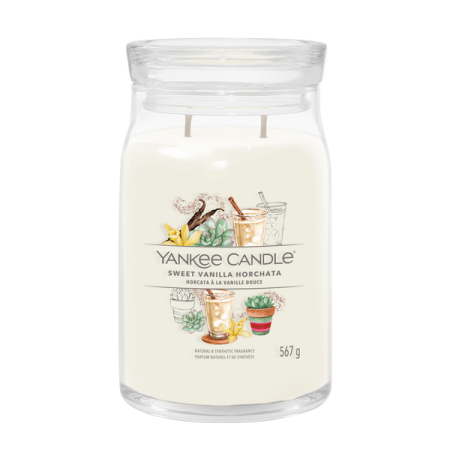 Yankee Candle Signature Sweet Vanilla Horchata 567g