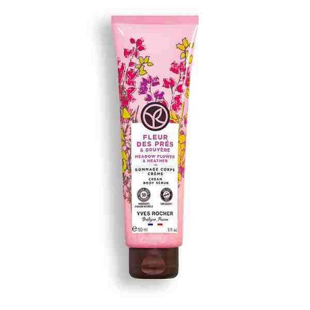 Yves Rocher Bain de Nature krémový peeling na telo Meadow Flower & Heather 150 ml