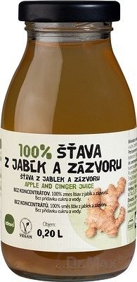 Zdravo 100% ŠŤAVA Z JABĹK A ZÁZVORU