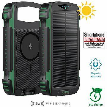 4smarts Solar Rugged TitanPack UltiMag 20000 mAh green