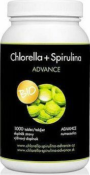 ADVANCE Chlorella + Spirulina tbl. 1 000