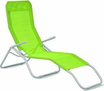 Aga Záhradné ležadlo SIESTA MC372171LG Lime Green