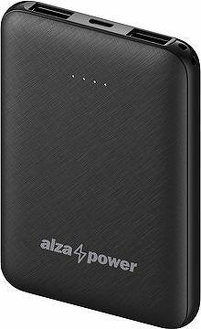 AlzaPower Onyx 5 000 mAh čierna