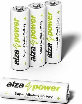 AlzaPower Super Alkaline LR6 (AA) 4 ks v eko-boxe