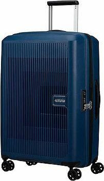 American Tourister Aerostep Spinner 68 EXP Navy Blue