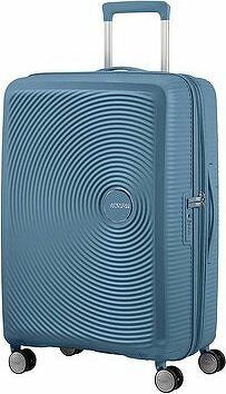 American Tourister Soundbox Spinner 67 EXP Stone Blue