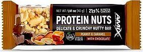 Amix Nutrition Protein Nuts Bar, 40 g, Peanut, Caramel