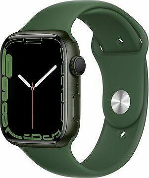 Apple Watch Series 7 45 mm Zelený hliník s listovo zeleným športovým remienkom