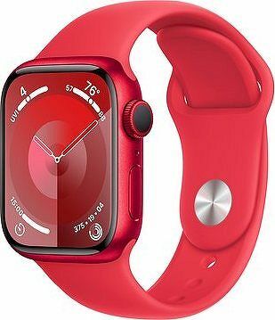 Apple Watch Series 9 41 mm Cellular PRODUCT(RED) Červený hliník s červeným športovým remienkom – M/L