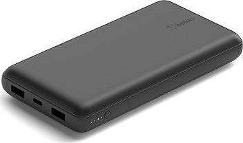 Belkin Boost Charge 20000 mAh USB-A & C 15 W, Black